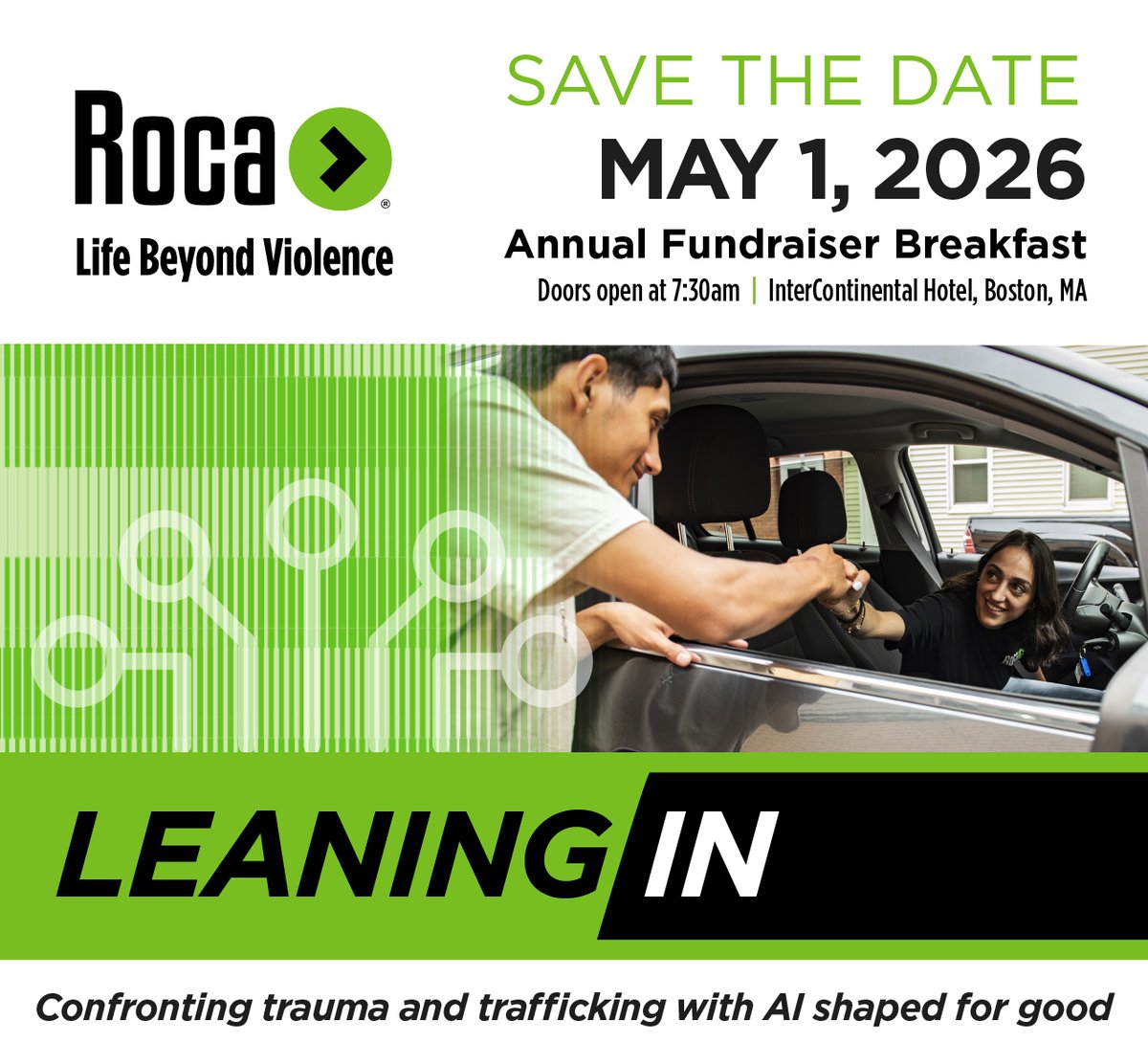 Save the Date | May 1, 2026 | Roca's Annual Breakfast Fundraiser
